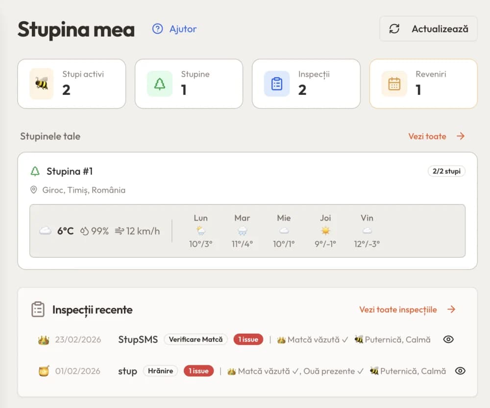 BeePulse Cloud Dashboard