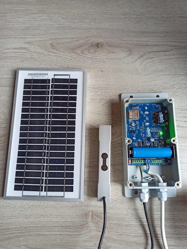 BeePulse Solar Smart Scale WiFi